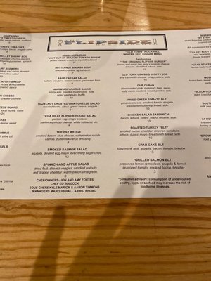 Menu photo 4 The Flipside Restaurant Rock Hill, SC
