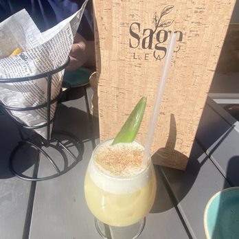Sage Leaf - Fries and Incline I.V. Cocktail (a must have!) - New American Near Me - Reno, Nevada