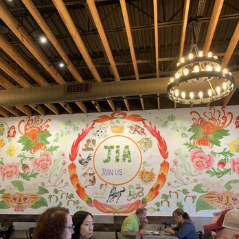 Jia Kitchen - Wall with zodiac signs - Vietnamese Near Me - Katy, Texas