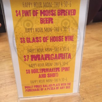BAR - Happy Hour! - Pizza Near Me - New Haven, Connecticut