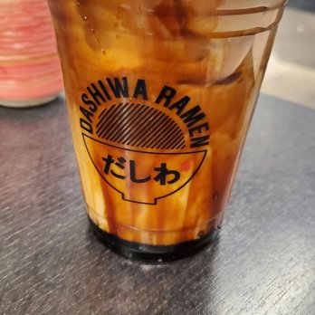 Dashiwa Ramen - Brown Sugar Coffee w/ Milk - Ramen Near Me - Arcadia, California