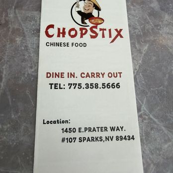 Chopstix - Chinese Near Me - Sparks, Nevada