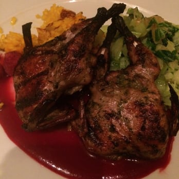 The Artesian Restaurant - Quail special with raspberry ginger sauce - Wine Bars Near Me - Ojo Caliente, New Mexico