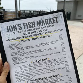 Jon's Fish Market - Seafood Markets Near Me - Dana Point, California Jon's Fish Market - Seafood Markets Near Me - Dana Point, California