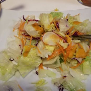 Sushi Tao Japanese Restaurant - House salad with ginger dressing on the side. $3.75 - Sushi Bars Near Me - Fort Worth, Texas