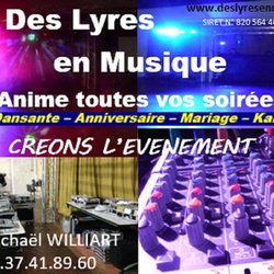 Des Lyres en Musique - Carte