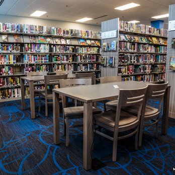 Le Mars Public Library - Tables with plug-in capacity in the fiction & non-fiction section. - Libraries Near Me - Le Mars, Iowa Le Mars Public Library - Tables with plug-in capacity in the fiction & non-fiction section. - Libraries Near Me - Le Mars, Iowa