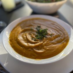 Clover Café - Carrot-Ginger Soup