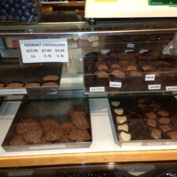 M & D-R Nuts - Chocolate counter. - Candy Stores Near Me - Binghamton, New York
