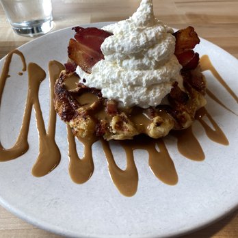 Waffle Stop - BACON COOKIE BUTTER - Breakfast & Brunch Near Me - Tacoma, Washington Waffle Stop - BACON COOKIE BUTTER - Breakfast & Brunch Near Me - Tacoma, Washington