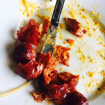 Cafe Colma - Broken up sausage with chunks of fat - Filipino Near Me - Colma, California Cafe Colma - Broken up sausage with chunks of fat - Filipino Near Me - Colma, California