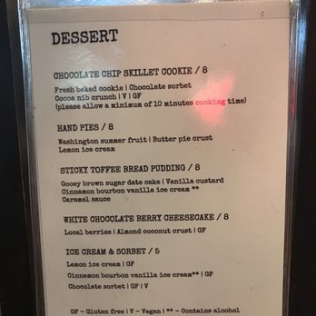 Dirty Oscar's Annex - Dessert menu - Pubs Near Me - Tacoma, Washington Dirty Oscar's Annex - Dessert menu - Pubs Near Me - Tacoma, Washington