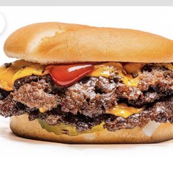 MrBeast Burger - Advertised photo of burger that I ordered