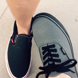 Daddy daughter shopping, Vans for me & my little girl.