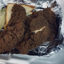 Burnt food