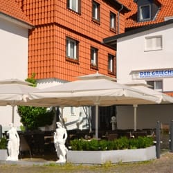 Gaststätte Der Grieche - Mediterranes Flair auf der Außenterrasse