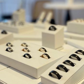 Hitched - Hitched's selection of men's wedding bands. - Jewelry Near Me - Philadelphia, Pennsylvania Hitched - Hitched's selection of men's wedding bands. - Jewelry Near Me - Philadelphia, Pennsylvania