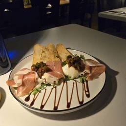 Burrata appetizer