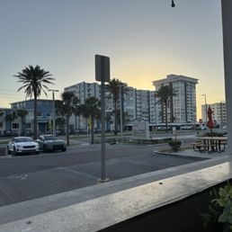View from our table