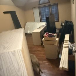 They were suppose to rebuilt everything they took apart. This is how they left our master bedroom and bed that they took apart. They were suppose to rebuilt everything they took apart. This is how they left our master bedroom and bed that they took apart.