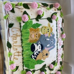 Delicious birthday cake with the theme "Born Two be Wild" Delicious birthday cake with the theme "Born Two be Wild"