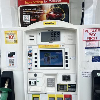 Shell - Pumps - Gas Stations Near Me - Irondale, Alabama