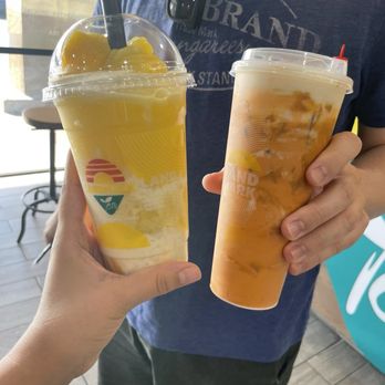 Landmark Tea - Mango sticky rice slush and biscoff Thai tea - Tea Rooms Near Me - Las Vegas, Nevada Landmark Tea - Mango sticky rice slush and biscoff Thai tea - Tea Rooms Near Me - Las Vegas, Nevada