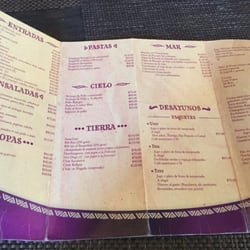 La Morada del Xolo - Menú restaurante xolo