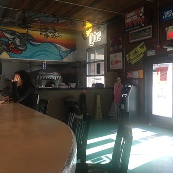 Sharky's Tavern - Indoor bar/brick oven - Pizza Near Me - Galveston, Texas