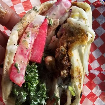 Two Brothers Shawarma - Falafel Sandwich - 2024-04-15 - Mediterranean Near Me - Toronto, Ontario