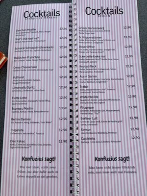 Menu photo 1 Wilde Matilde Berlin, BE