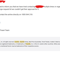 Expedia Australia - email from expedia