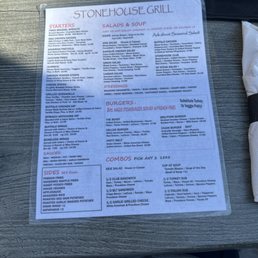 Menu Menu