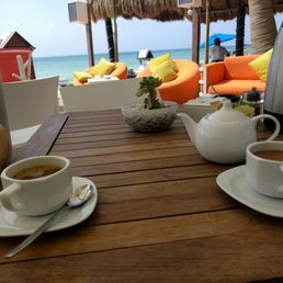 Morning coffee with a view