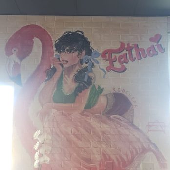 Eathai - Art in the restaurant - Thai Near Me - Boca Raton, Florida