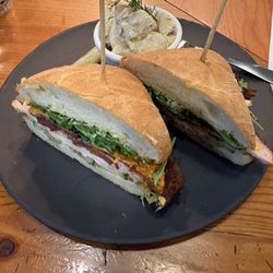 Gobbler sandwich w/potato salad