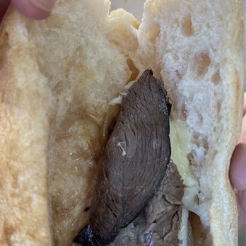 La Tour Cafe - Wagyu French Dip with Au Jus. We asked for more meat because this was $23 (fries NOT included) and they said no. - Macarons Near Me - Kapolei, Hawaii La Tour Cafe - Wagyu French Dip with Au Jus. We asked for more meat because this was $23 (fries NOT included) and they said no. - Macarons Near Me - Kapolei, Hawaii