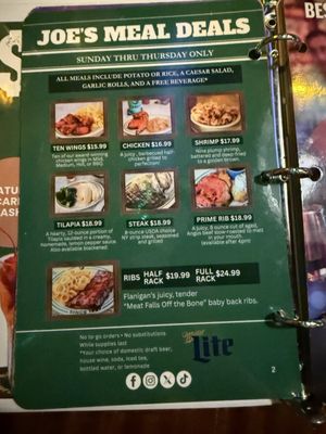 Menu photo 8 Flanigan's - North Lauderdale North Lauderdale, FL Menu photo 8 Flanigan's - North Lauderdale North Lauderdale, FL