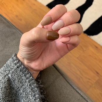 Four Seasons Nails and Spa - My nude to brown hombre nails Kathy did!! Obsessed!!! - Nail Salons Near Me - Washington, DC, District of Columbia Four Seasons Nails and Spa - My nude to brown hombre nails Kathy did!! Obsessed!!! - Nail Salons Near Me - Washington, DC, District of Columbia