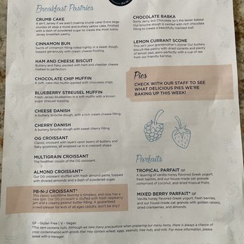 Shorebreak Cafe - Menu - Bakeries Near Me - Sea Isle City, New Jersey