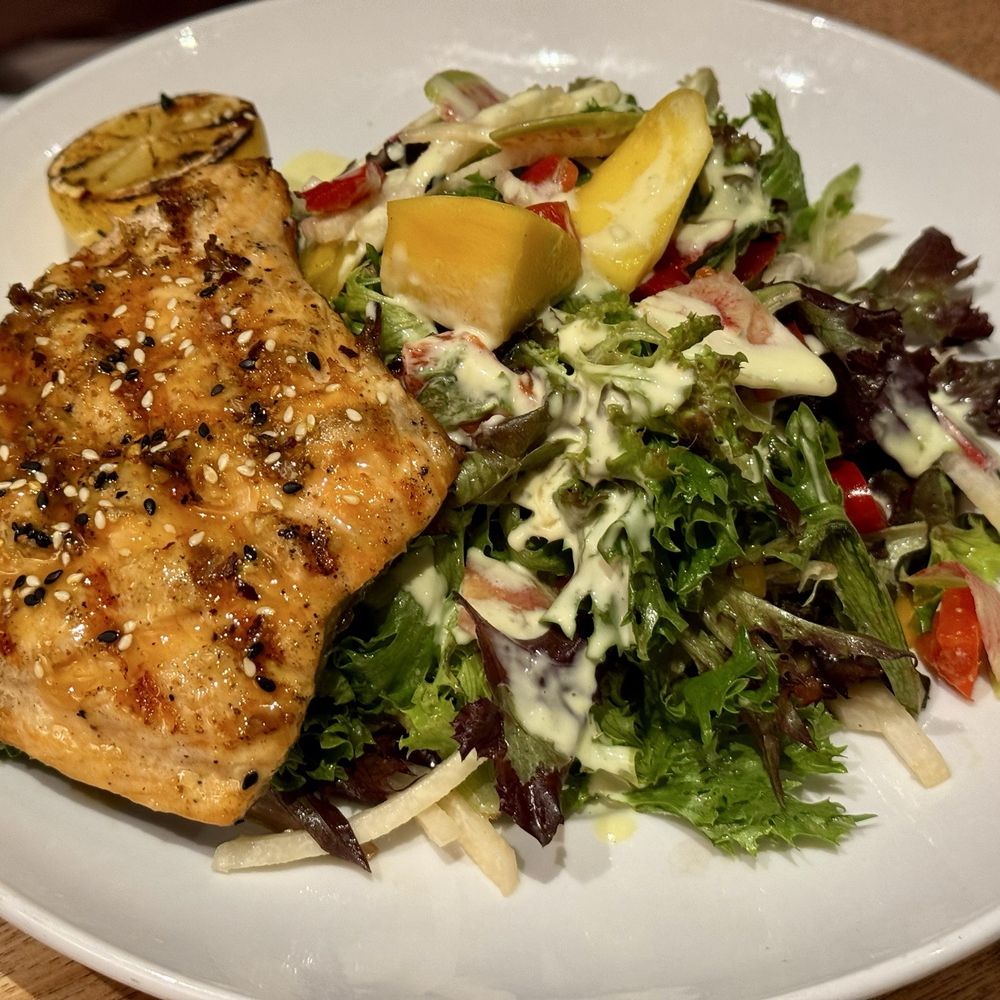 Seasons 52 - Sesame-Grilled Salmon - New American Near Me - Mclean, Virginia Seasons 52 - Sesame-Grilled Salmon - New American Near Me - Mclean, Virginia