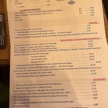 La Petite Table - Menu - French Near Me - Lille, 59