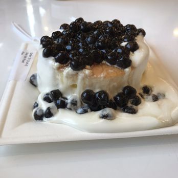 Feng Cha Teahouse - Sea salt pearl milk foam cake - Desserts Near Me - Newark, California