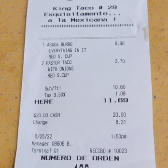 King Taco - Cheap - Mexican Near Me - Glendale, California