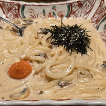 Izakaya Nana - Mentaiko Cream Udon - Japanese Near Me - Chantilly, Virginia Izakaya Nana - Mentaiko Cream Udon - Japanese Near Me - Chantilly, Virginia