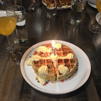 Liter House - Cute birthday cake waffle special and mimosa! - Caterers Near Me - Indianapolis, Indiana Liter House - Cute birthday cake waffle special and mimosa! - Caterers Near Me - Indianapolis, Indiana