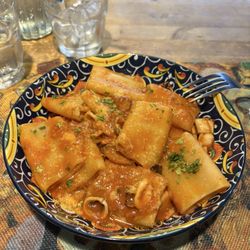 Hostaria La Botticella - Paccheri with squid