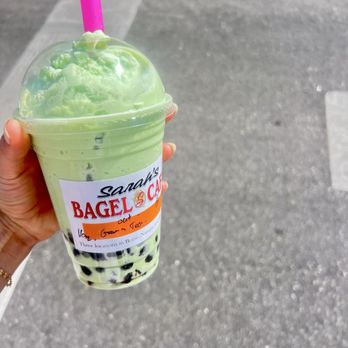 Sarah's Bagel Cafe Idaho - 64. Green Tea Coconut Smoothie - Cafes Near Me - Boise, Idaho Sarah's Bagel Cafe Idaho - 64. Green Tea Coconut Smoothie - Cafes Near Me - Boise, Idaho