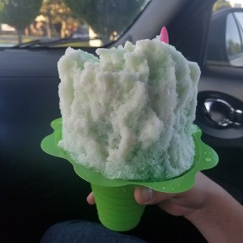 Hokulia Shave Ice - Lime and coconut mixed with a snocap on top (sweetened condensed milk). Delish! - Shaved Ice Near Me - Riverton, Utah Hokulia Shave Ice - Lime and coconut mixed with a snocap on top (sweetened condensed milk). Delish! - Shaved Ice Near Me - Riverton, Utah