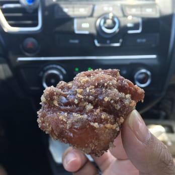 SloDoCo Donuts - Mini apple fritter with crumbs - Donuts Near Me - San Luis Obispo, California